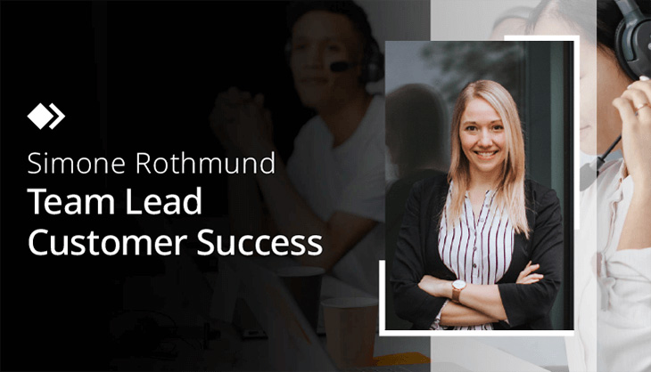 Simone Rothmund, Team Lead Customer Success